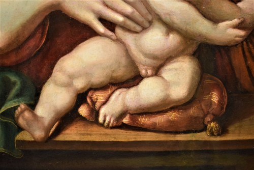 Vierge whit Child and St. John the Baptist - Renaissance